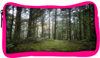 

Snoogg Eco Friendly Canvas Multiple Branched Tree Designer Student Pen Pencil Case Coin Purse Pouch Cosmetic Makeup Bag (PINK) Pouch(Multicolor)