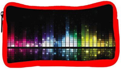 

Snoogg Eco Friendly Canvas Sound Bar Student Pen Pencil Case Coin Purse Pouch Cosmetic Makeup Bag (RED) Pouch(Multicolor)
