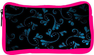 

Snoogg Eco Friendly Canvas Blue Abstract Design Designer Student Pen Pencil Case Coin Purse Pouch Cosmetic Makeup Bag (PINK) Pouch(Multicolor)