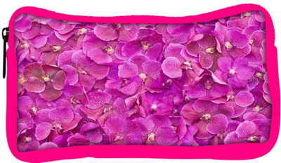 

Snoogg Eco Friendly Canvas Butterfly On Flowers Student Pen Pencil Case Coin Purse Pouch Cosmetic Makeup Bag (PINK) Pouch(Multicolor)