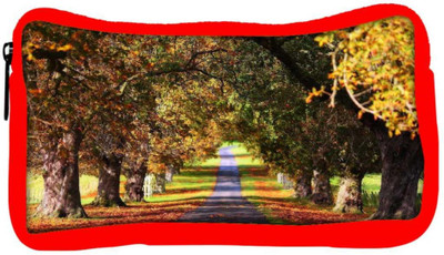 

Snoogg Eco Friendly Canvas Huge Trees Designer Student Pen Pencil Case Coin Purse Pouch Cosmetic Makeup Bag (RED) Pouch(Multicolor)