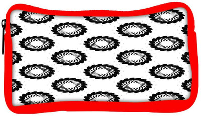 

Snoogg Eco Friendly Canvas Black Chakras Designer Student Pen Pencil Case Coin Purse Pouch Cosmetic Makeup Bag (RED) Pouch(Multicolor)