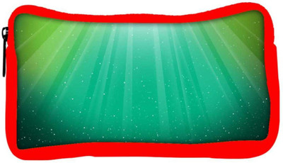 

Snoogg Eco Friendly Canvas Multicolor Background Designer Student Pen Pencil Case Coin Purse Pouch Cosmetic Makeup Bag (RED) Pouch(Multicolor)