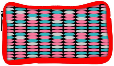 

Snoogg Eco Friendly Canvas Background Spotter Student Pen Pencil Case Coin Purse Pouch Cosmetic Makeup Bag (RED) Pouch(Multicolor)