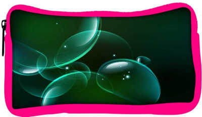 

Snoogg Eco Friendly Canvas Green Bubbles Designer Student Pen Pencil Case Coin Purse Pouch Cosmetic Makeup Bag (PINK) Pouch(Multicolor)