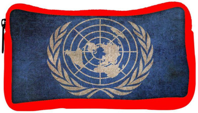 

Snoogg Eco Friendly Canvas Las Naciones Designer Student Pen Pencil Case Coin Purse Pouch Cosmetic Makeup Bag (RED) Pouch(Multicolor)