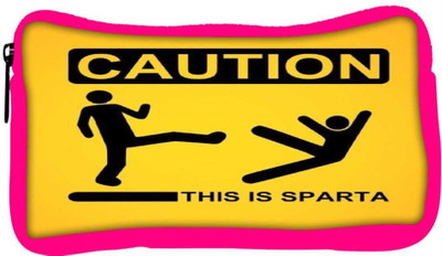 

Snoogg Eco Friendly Canvas This Is Sparta Funny Student Pen Pencil Case Coin Purse Pouch Cosmetic Makeup Bag (PINK) Pouch(Multicolor)