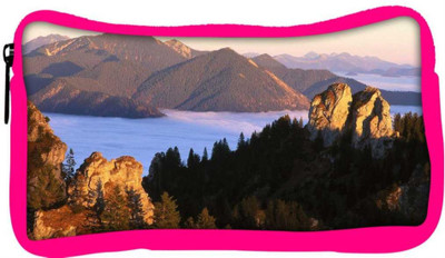 

Snoogg Eco Friendly Canvas Big Rock In Mountain Designer Student Pen Pencil Case Coin Purse Pouch Cosmetic Makeup Bag (PINK) Pouch(Multicolor)