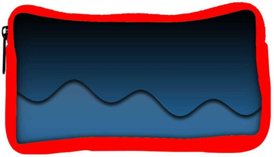 

Snoogg Eco Friendly Canvas Dark Blue Designer Student Pen Pencil Case Coin Purse Pouch Cosmetic Makeup Bag (RED) Pouch(Multicolor)
