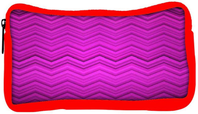 

Snoogg Eco Friendly Canvas Purple Wave Pattern 2426 Student Pen Pencil Case Coin Purse Pouch Cosmetic Makeup Bag (RED) Pouch(Multicolor)