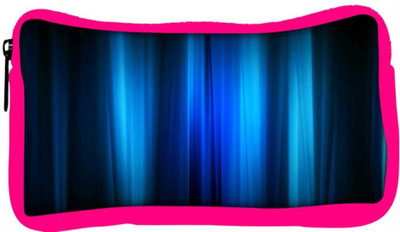 

Snoogg Eco Friendly Canvas Abstract Blue Strips Designer Student Pen Pencil Case Coin Purse Pouch Cosmetic Makeup Bag (PINK) Pouch(Multicolor)