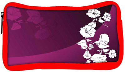 

Snoogg Eco Friendly Canvas Abstract Vector Wallpaper Of Floral Themes In Gradient Purple Student Pen Pencil Case Coin Purse Pouch Cosmetic Makeup Bag (RED) Pouch(Multicolor)