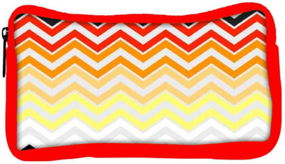 

Snoogg Eco Friendly Canvas Rainbow Shades Pattern 2575 Student Pen Pencil Case Coin Purse Pouch Cosmetic Makeup Bag (RED) Pouch(Multicolor)