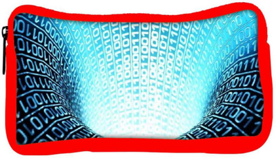 

Snoogg Eco Friendly Canvas Power Of Numbers Student Pen Pencil Case Coin Purse Pouch Cosmetic Makeup Bag (RED) Pouch(Multicolor)