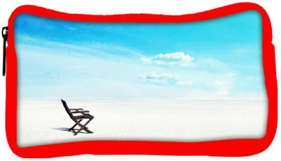 

Snoogg Eco Friendly Canvas White Sand Designer Student Pen Pencil Case Coin Purse Pouch Cosmetic Makeup Bag (RED) Pouch(Multicolor)