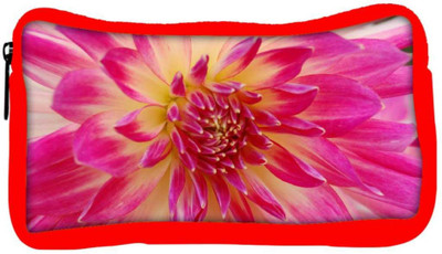 

Snoogg Eco Friendly Canvas Dahlia Flower Designer Student Pen Pencil Case Coin Purse Pouch Cosmetic Makeup Bag (RED) Pouch(Multicolor)