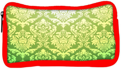 

Snoogg Eco Friendly Canvas Green Pattern Designer Student Pen Pencil Case Coin Purse Pouch Cosmetic Makeup Bag (RED) Pouch(Multicolor)