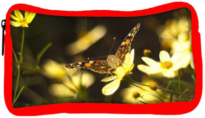 

Snoogg Eco Friendly Canvas Butterfly Sitting In Yellow Flower Designer Student Pen Pencil Case Coin Purse Pouch Cosmetic Makeup Bag (RED) Pouch(Multicolor)