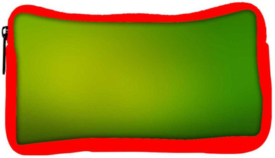 

Snoogg Eco Friendly Canvas Leavy Green Design Designer Student Pen Pencil Case Coin Purse Pouch Cosmetic Makeup Bag (RED) Pouch(Multicolor)