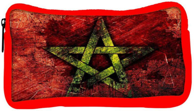 

Snoogg Eco Friendly Canvas Star Grunge Student Pen Pencil Case Coin Purse Pouch Cosmetic Makeup Bag (RED) Pouch(Multicolor)