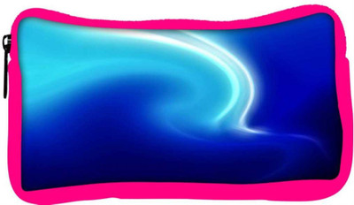 

Snoogg Eco Friendly Canvas White And Blue Design Designer Student Pen Pencil Case Coin Purse Pouch Cosmetic Makeup Bag (PINK) Pouch(Multicolor)