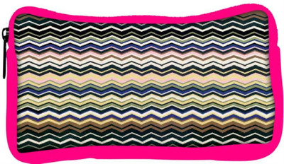 

Snoogg Eco Friendly Canvas Super Coloured Wave Pattern 2511 Student Pen Pencil Case Coin Purse Pouch Cosmetic Makeup Bag (PINK) Pouch(Multicolor)