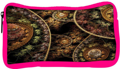 

Snoogg Eco Friendly Canvas Fractal Domes 2632 Student Pen Pencil Case Coin Purse Pouch Cosmetic Makeup Bag (PINK) Pouch(Multicolor)
