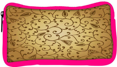 

Snoogg Eco Friendly Canvas Abstract Seamless Texture With Fish Student Pen Pencil Case Coin Purse Pouch Cosmetic Makeup Bag (PINK) Pouch(Multicolor)