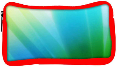 

Snoogg Eco Friendly Canvas Greeny Design Designer Student Pen Pencil Case Coin Purse Pouch Cosmetic Makeup Bag (RED) Pouch(Multicolor)