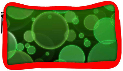 

Snoogg Eco Friendly Canvas Green Surface Designer Student Pen Pencil Case Coin Purse Pouch Cosmetic Makeup Bag (RED) Pouch(Multicolor)
