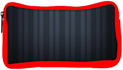 

Snoogg Eco Friendly Canvas Black Stripes Designer Student Pen Pencil Case Coin Purse Pouch Cosmetic Makeup Bag (RED) Pouch(Multicolor)