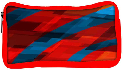 

Snoogg Eco Friendly Canvas Distorted Vibe 2405 Student Pen Pencil Case Coin Purse Pouch Cosmetic Makeup Bag (RED) Pouch(Multicolor)