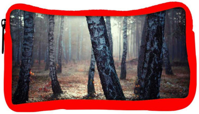 

Snoogg Eco Friendly Canvas White Trees Designer Student Pen Pencil Case Coin Purse Pouch Cosmetic Makeup Bag (RED) Pouch(Multicolor)