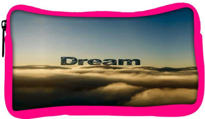 

Snoogg Eco Friendly Canvas Dream Clouds Student Pen Pencil Case Coin Purse Pouch Cosmetic Makeup Bag (PINK) Pouch(Multicolor)