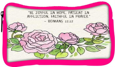

Snoogg Eco Friendly Canvas The Roman Word Student Pen Pencil Case Coin Purse Pouch Cosmetic Makeup Bag (PINK) Pouch(Multicolor)