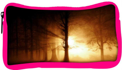 

Snoogg Eco Friendly Canvas Focus Sunlight On Trees Designer Student Pen Pencil Case Coin Purse Pouch Cosmetic Makeup Bag (PINK) Pouch(Multicolor)