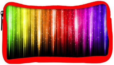 

Snoogg Eco Friendly Canvas Abstract Multicolor Design Designer Student Pen Pencil Case Coin Purse Pouch Cosmetic Makeup Bag (RED) Pouch(Multicolor)