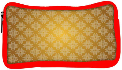 

Snoogg Eco Friendly Canvas Abstract Grey Yellow Pattern Designer Student Pen Pencil Case Coin Purse Pouch Cosmetic Makeup Bag (RED) Pouch(Multicolor)