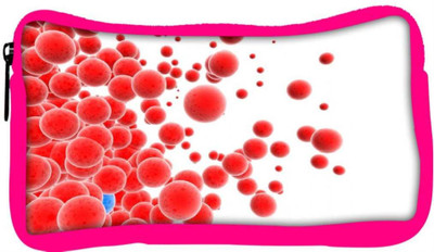 

Snoogg Eco Friendly Canvas Red Spots Designer Student Pen Pencil Case Coin Purse Pouch Cosmetic Makeup Bag (PINK) Pouch(Multicolor)