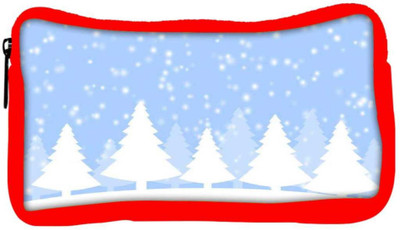 

Snoogg Eco Friendly Canvas Snow Time 2374 Student Pen Pencil Case Coin Purse Pouch Cosmetic Makeup Bag (RED) Pouch(Multicolor)