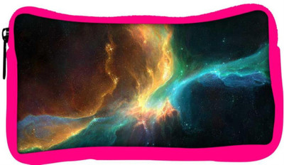 

Snoogg Eco Friendly Canvas Space Ships Designer Student Pen Pencil Case Coin Purse Pouch Cosmetic Makeup Bag (PINK) Pouch(Multicolor)