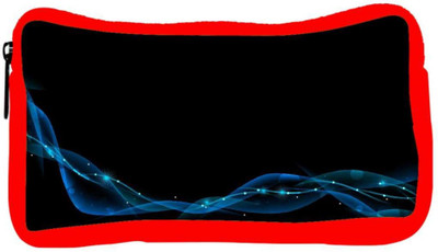 

Snoogg Eco Friendly Canvas Dark Blue Abstract Design Designer Student Pen Pencil Case Coin Purse Pouch Cosmetic Makeup Bag (RED) Pouch(Multicolor)