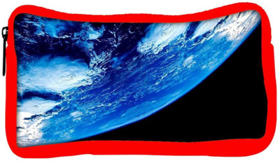 

Snoogg Eco Friendly Canvas Side View Of Earth Designer Student Pen Pencil Case Coin Purse Pouch Cosmetic Makeup Bag (RED) Pouch(Multicolor)