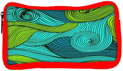

Snoogg Eco Friendly Canvas Vector Abstract Hand Drawn Waves Texture Student Pen Pencil Case Coin Purse Pouch Cosmetic Makeup Bag (RED) Pouch(Multicolor)