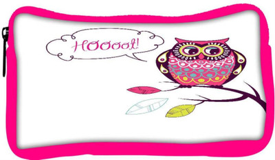 

Snoogg Eco Friendly Canvas Cute Vector Owl Hoooot Card Student Pen Pencil Case Coin Purse Pouch Cosmetic Makeup Bag (PINK) Pouch(Multicolor)