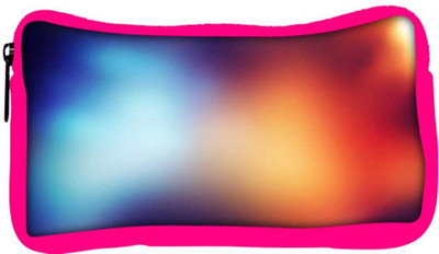 

Snoogg Eco Friendly Canvas Blue And Orange Faded Design Designer Student Pen Pencil Case Coin Purse Pouch Cosmetic Makeup Bag (PINK) Pouch(Multicolor)