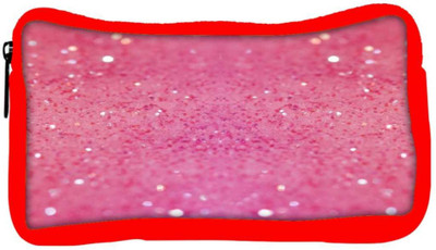 

Snoogg Eco Friendly Canvas Pink Crystals Student Pen Pencil Case Coin Purse Pouch Cosmetic Makeup Bag (RED) Pouch(Multicolor)