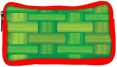 

Snoogg Eco Friendly Canvas Green Bamboo Mat Seamless Vector Texture Student Pen Pencil Case Coin Purse Pouch Cosmetic Makeup Bag (RED) Pouch(Multicolor)
