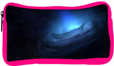 

Snoogg Eco Friendly Canvas Blue Nebula Designer Student Pen Pencil Case Coin Purse Pouch Cosmetic Makeup Bag (PINK) Pouch(Multicolor)