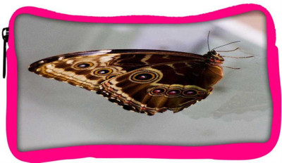 

Snoogg Eco Friendly Canvas Butterfly Blue Morpho Student Pen Pencil Case Coin Purse Pouch Cosmetic Makeup Bag (PINK) Pouch(Multicolor)